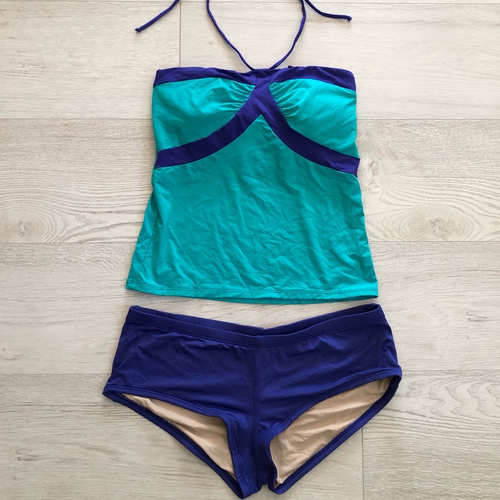 Bari Tankini Tank Top & Hipster Bottoms 2-pc Set